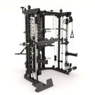 G12™ Compact All-In-One Trainer - Stazione Multifunzione Doppia Pulley (90,5 kg), Multipower, Power Rack e Leg Press - Versione Compatta