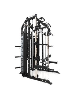 Force USA G6 All-In-One Trainer - Rack, Smith Machine, Multifunzione + Doppia Puleggia Regolabile